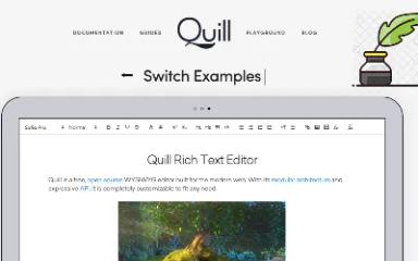 我的博客开发之Quill
